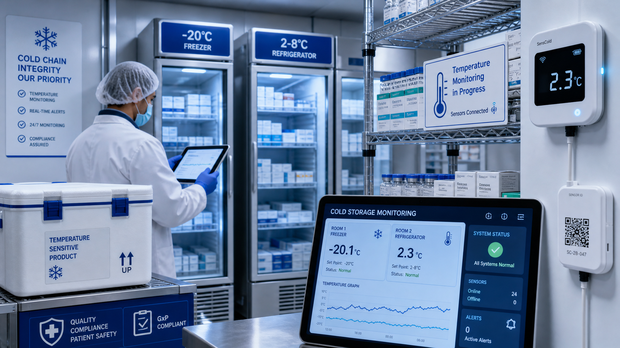 Cold Chain Monitoring: A Complete Guide for Temperature-Sensitive Logistics